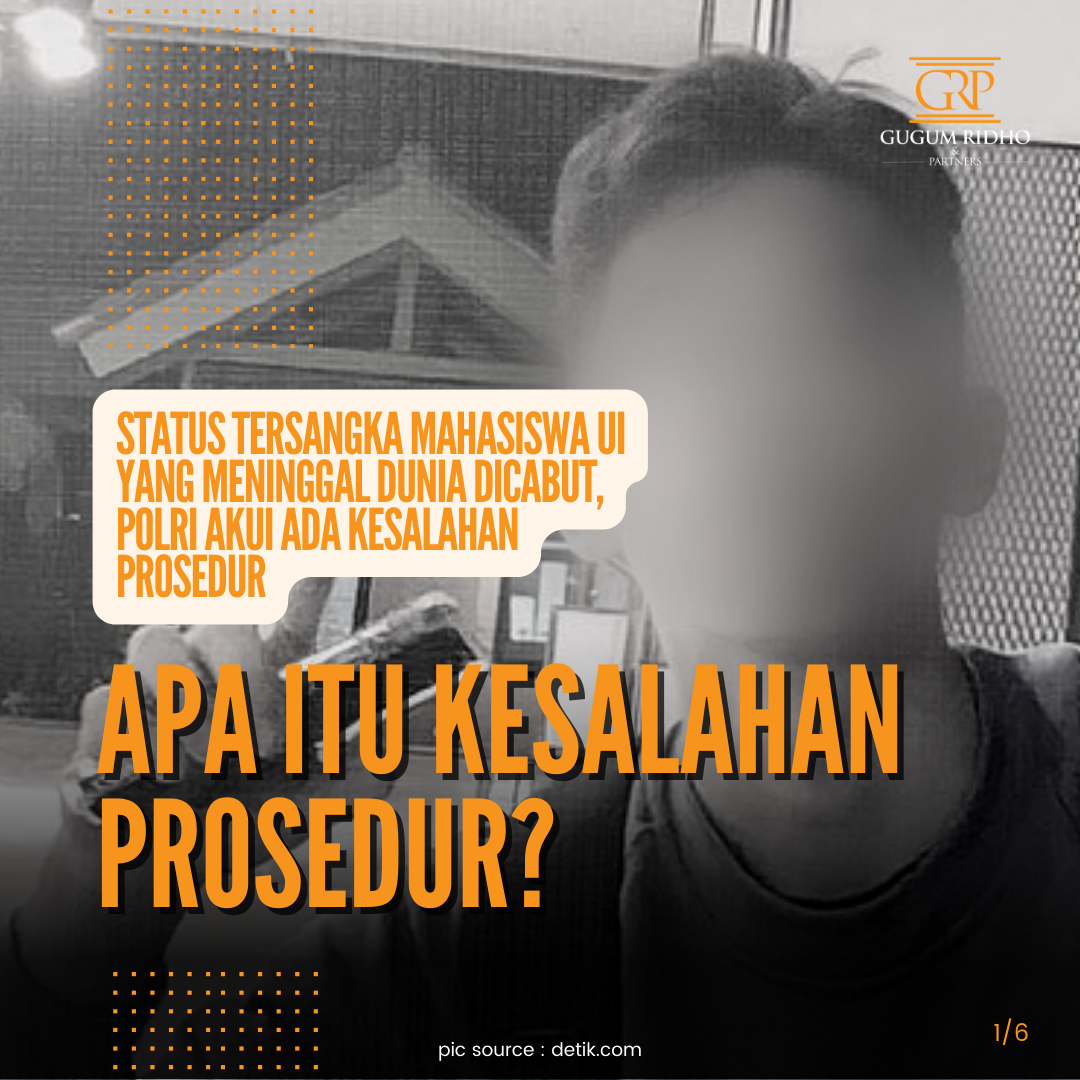 <strong>Kesalahan Prosedur dalam Hukum Administrasi</strong>